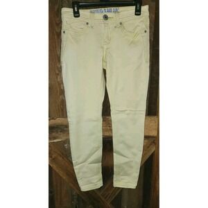 Hydraulic Bailey Jeans Women's Size 9/10 Yellow Cotton Blend Punk Rock